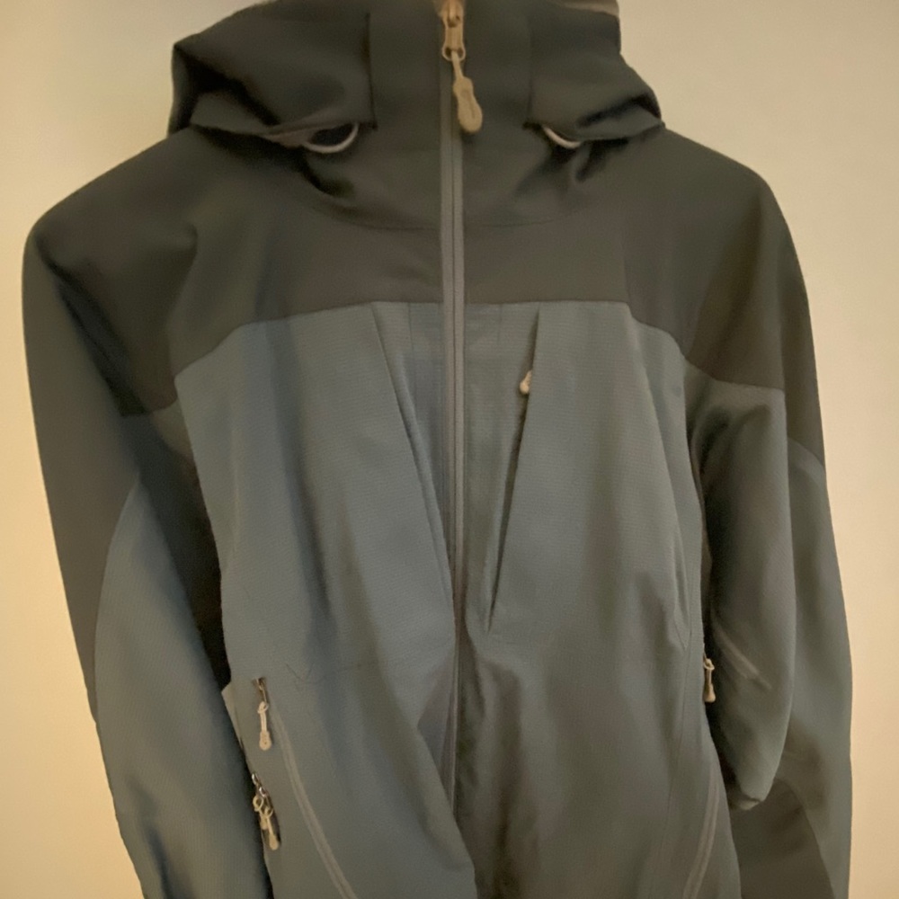 Grey Snow Jacket Made for Men by Patagonia